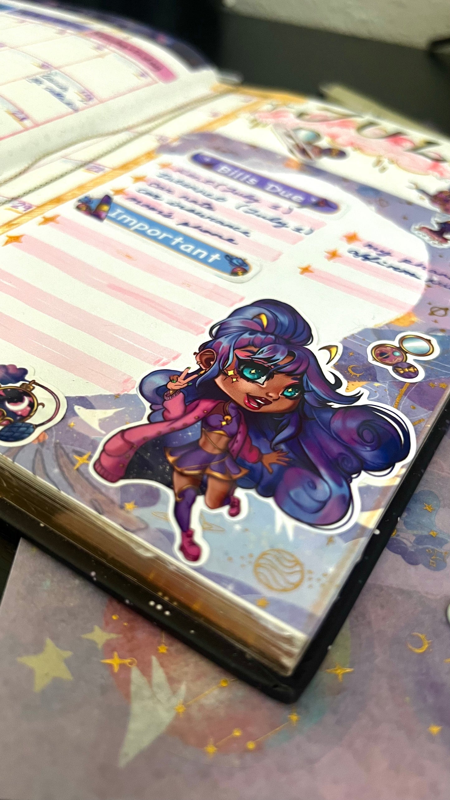 Sailor Katt Vinyl Character Sticker Sheet